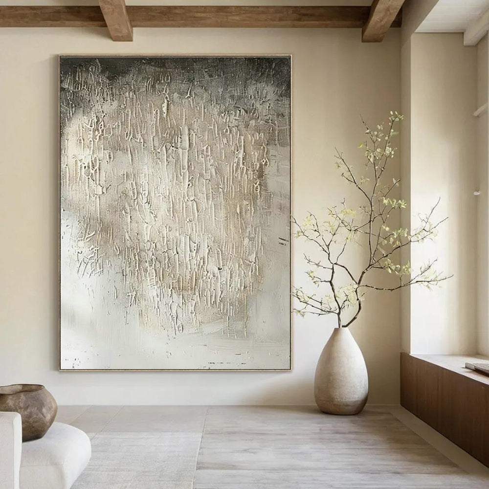 Custom Hand-Painted Abstract Painting for Cottage Living Room Candle Holder Wall & Bedroom Incense Burner Niche DLZ1754