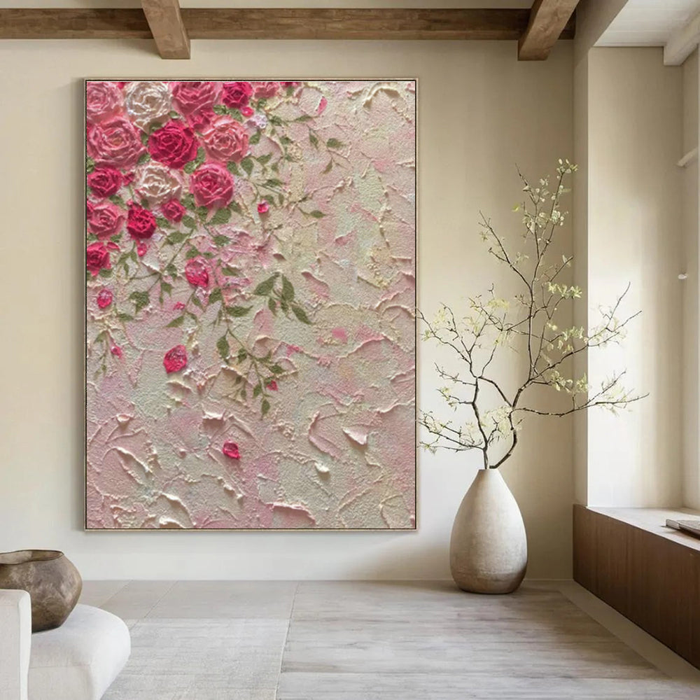 Custom - Designed Hand - Painted Abstract Art for Cottage Office Loft Areas & Bedroom Attic Storage Spaces DLZ0603
