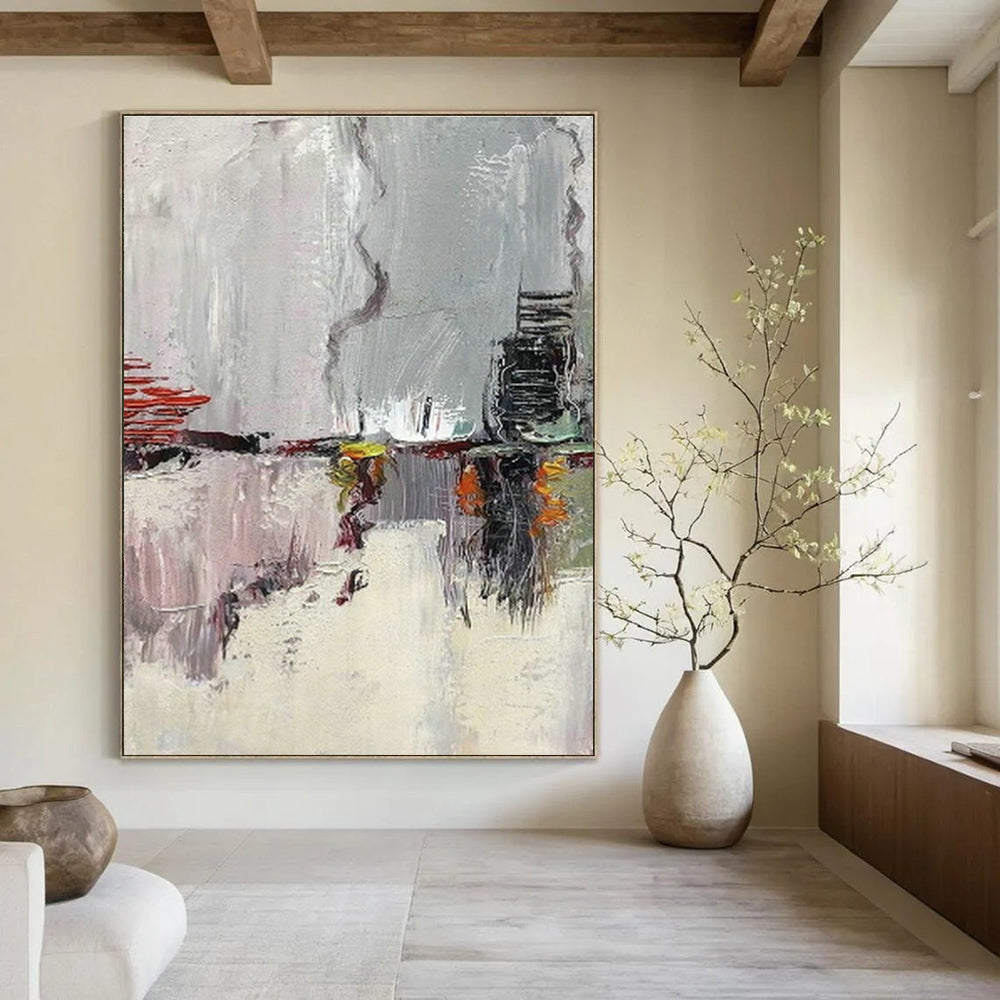 Immense Hand - Painted Abstract Canvases for Dining Room Banquet Halls & Cottage Home Gyms DLZ0610