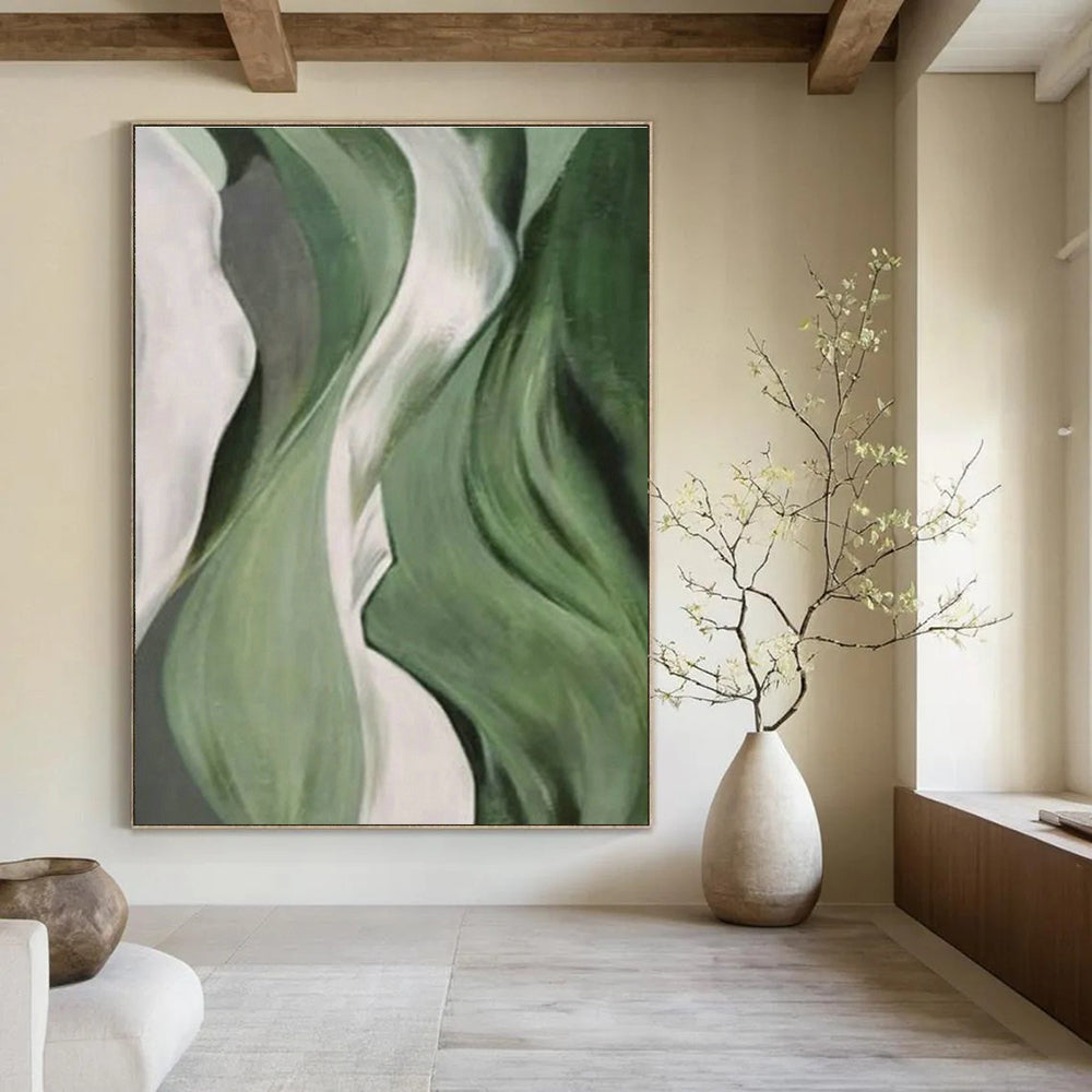 Monumental Custom Abstract Canvas for Bedroom & Office DLZ1061