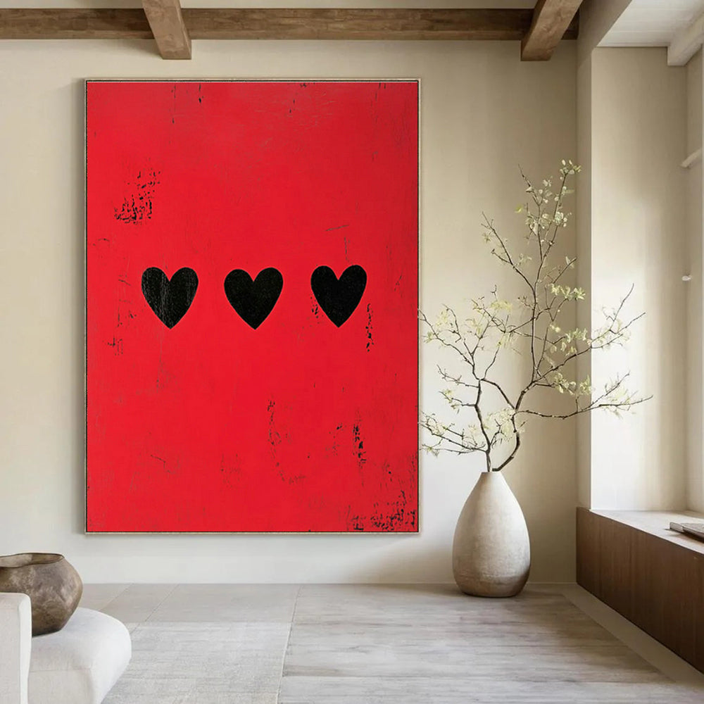Expansive - Length Custom Abstract Panels for Hallway Drama DLZ0428