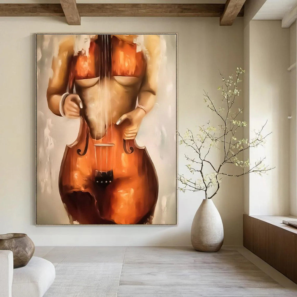Custom Abstract Wall Art for Dining Room & Living Room DLZ2348