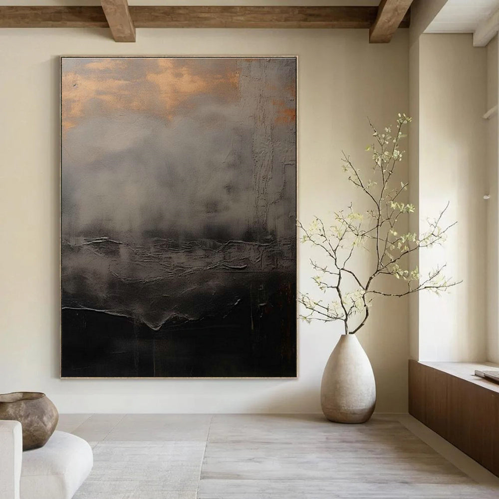 Hand-Painted Abstract Masterpiece for Dining Room & Hallway DLZ2362