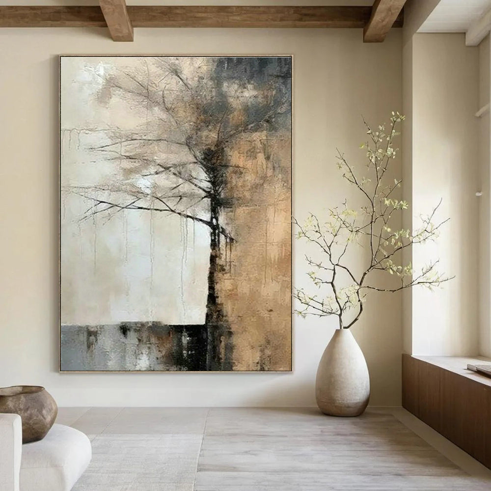 Mega - Scale Custom Abstract Art for Living Room Grandeur DLZ0418