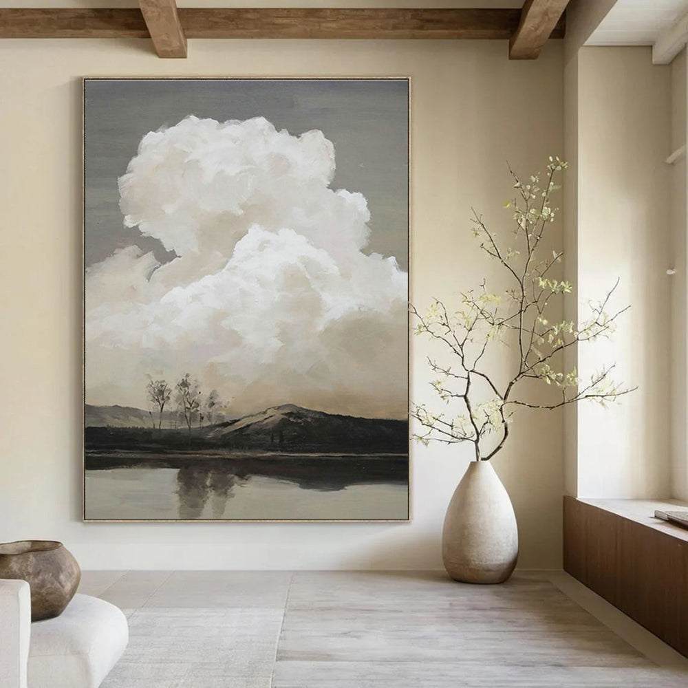 Gigantic Custom - Engineered Hand Painted Abstract Wall Art for Living Room & Office DLZ2139