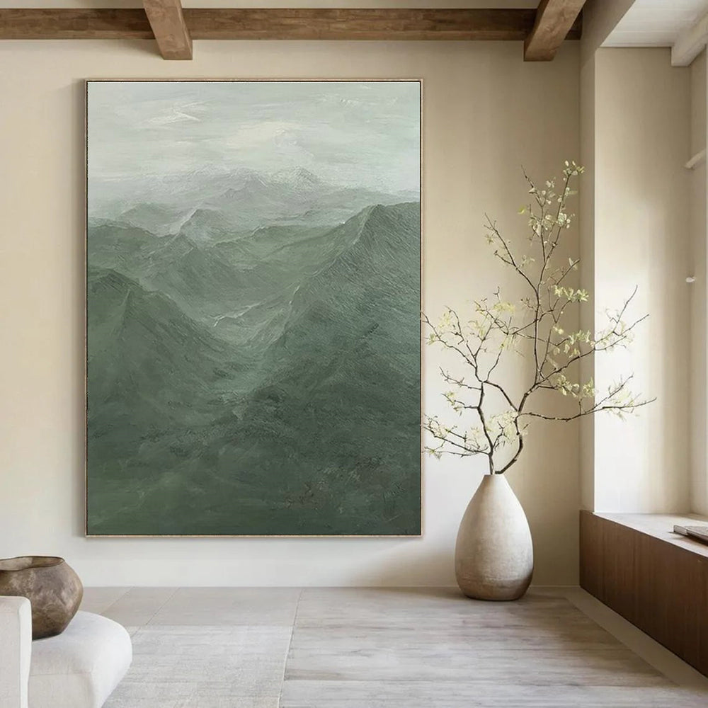 Stupendous Size Custom-Sculpted Handmade Abstract Canvas for Entryway & Cottage DLZ2197