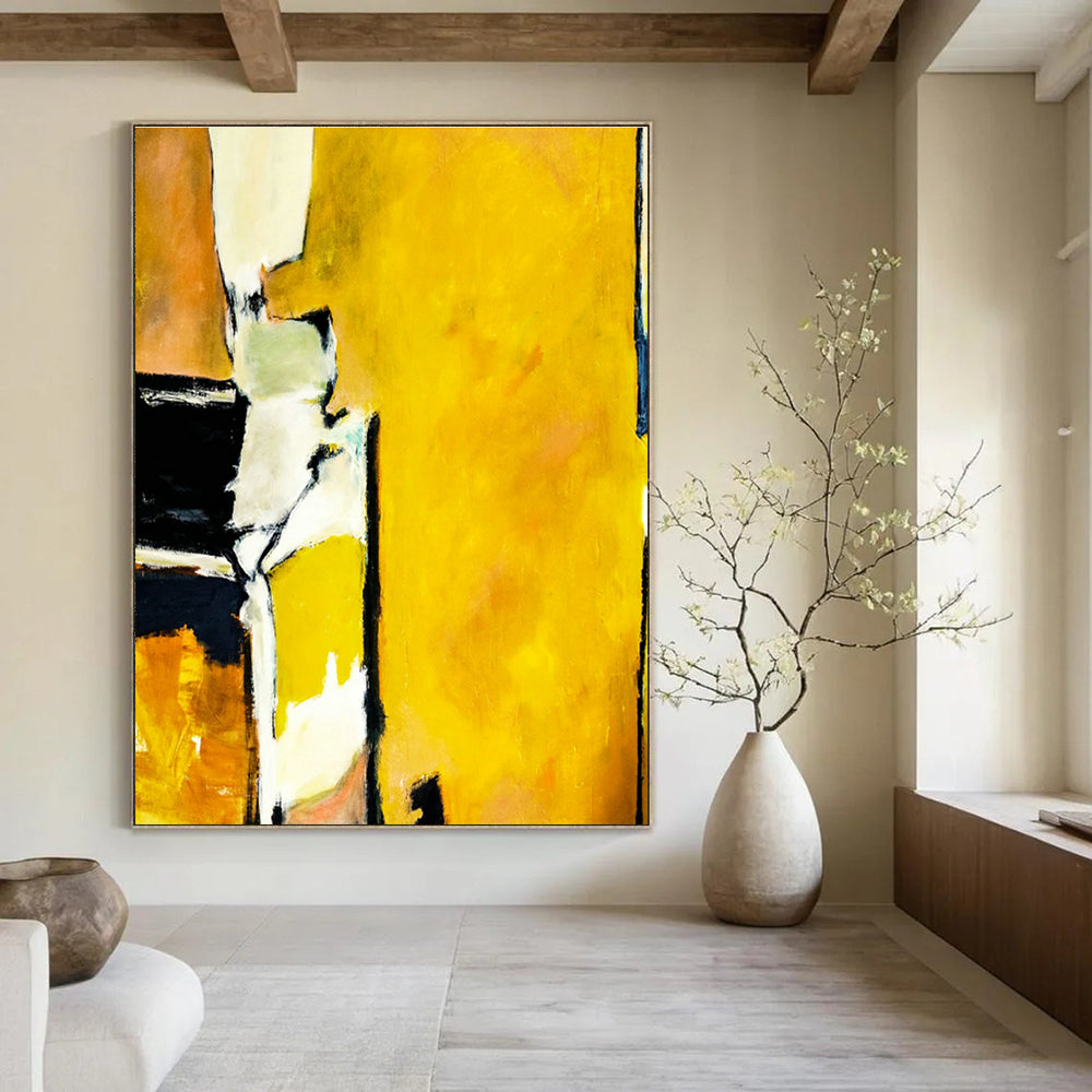 Gargantuan - Format Custom Abstract Painting for Entryway & Dining Room DLZ1108