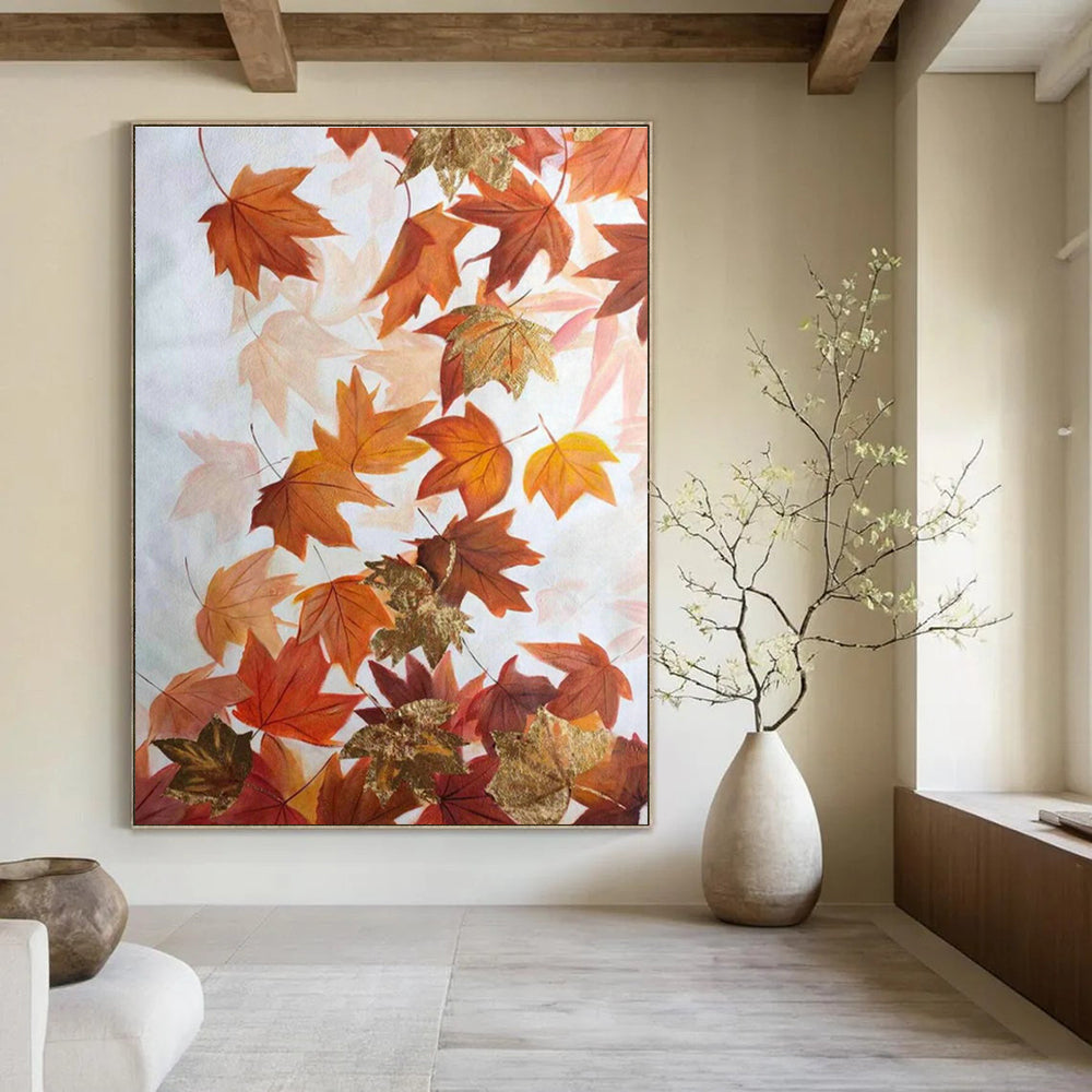 Oversized Abstract Paintings for Dining Room and Cottage Entryway DLZ0775