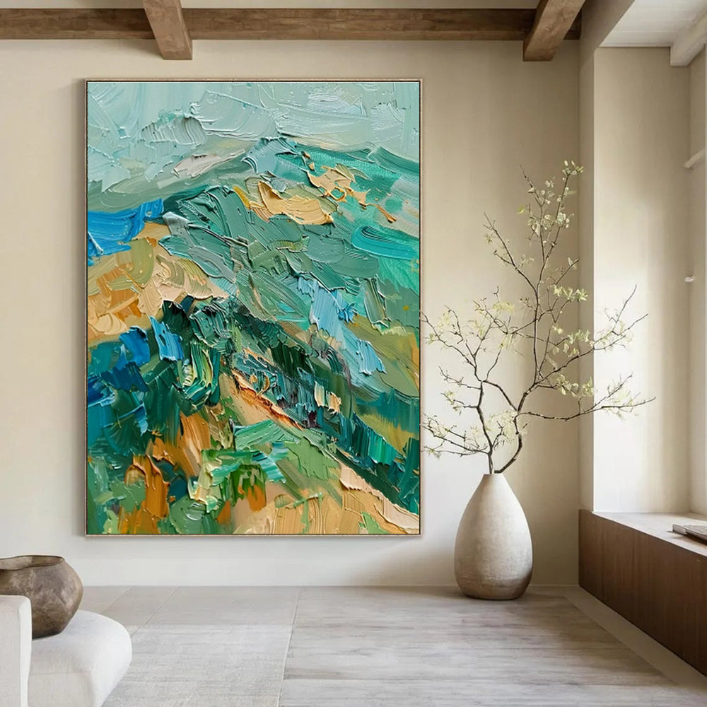 Gigantic - Depth Custom Abstract Paintings for Living Room Sophistication DLZ0439