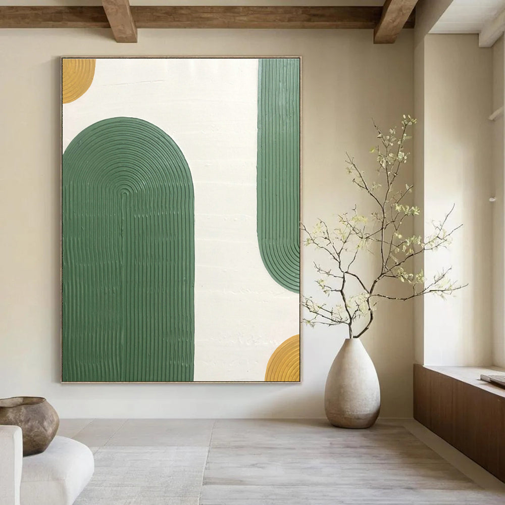Large Hand-Painted Abstract Artwork for Living Room & Hallway DLZ1177