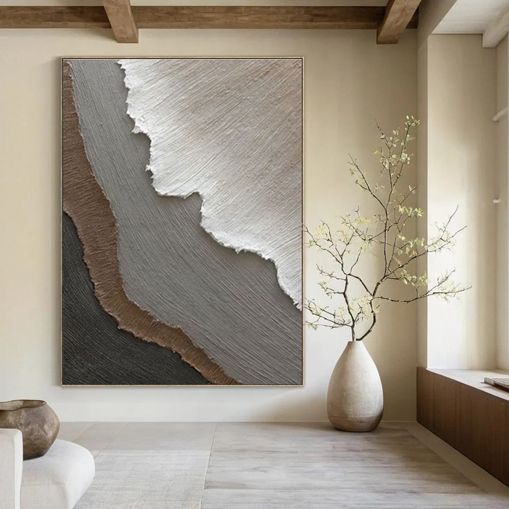 Layered Color Abstract Painting ADGE269