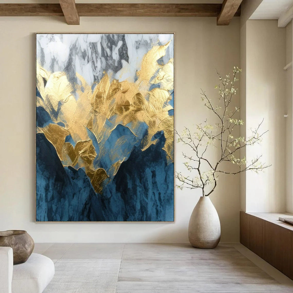 Expansive - Depth Custom Abstract Panels for Hallway Flow DLZ0442