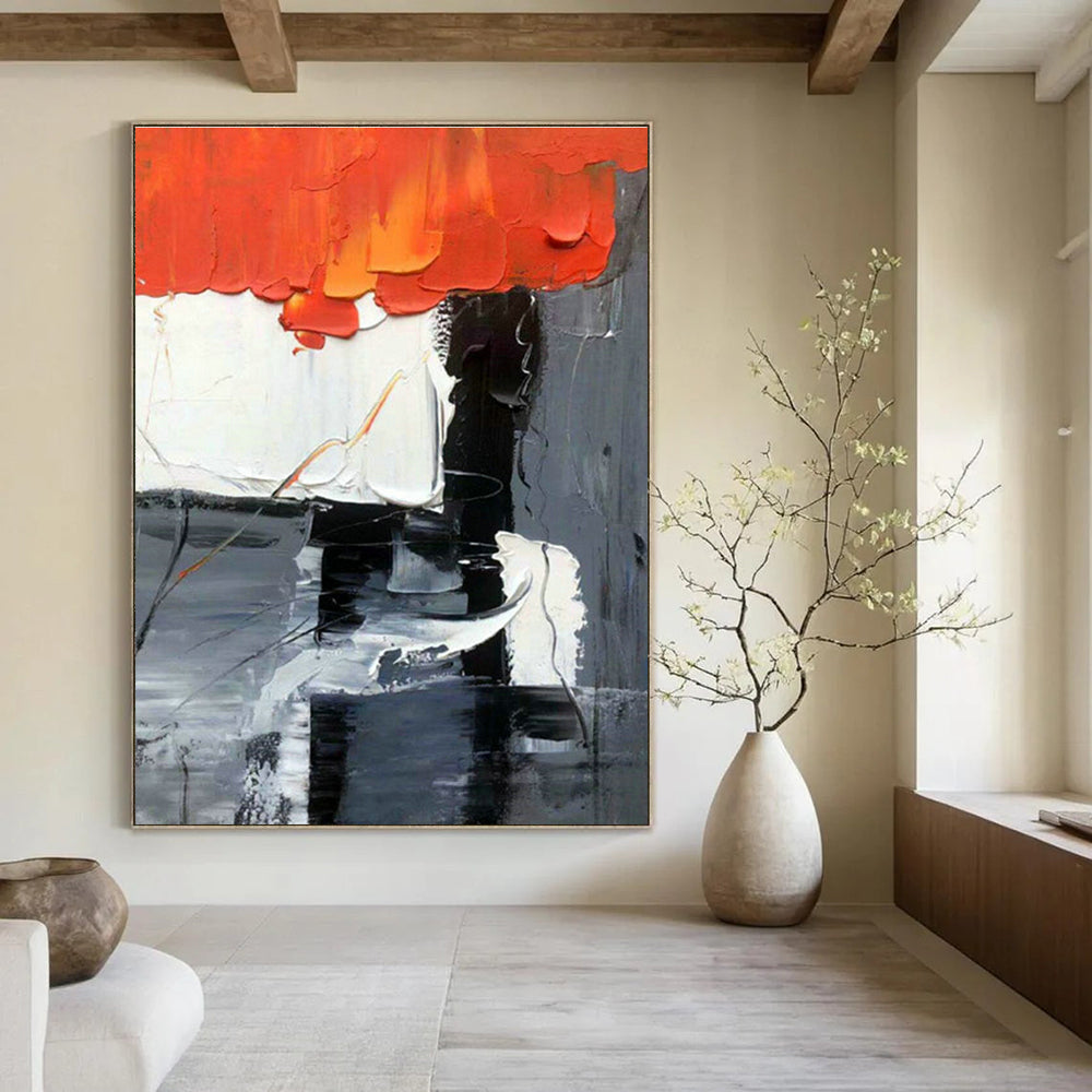 Colossal Customizable Abstract Wall Hanging for Office & Entryway DLZ1065