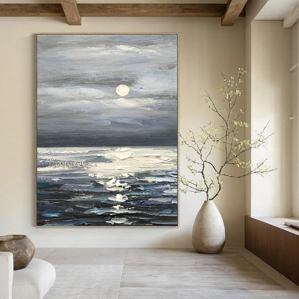 Oversized Handcrafted Abstract Art for Office & Hallway DLZ1300