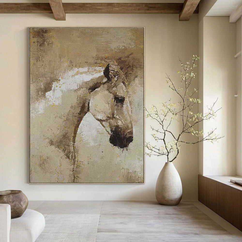Large Customizable Handmade Abstract Painting for Bedroom Bed Footboard and Living Room Coffee Table Lower Shelf Wall DLZ1971