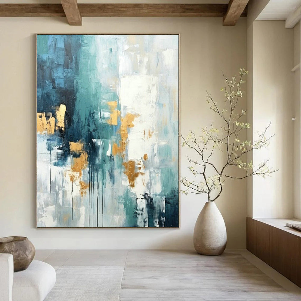 Large Customizable Handmade Abstract Wall Decor for Living Room Console Table Back Wall and Bedroom Dresser Mirror Wall DLZ1936