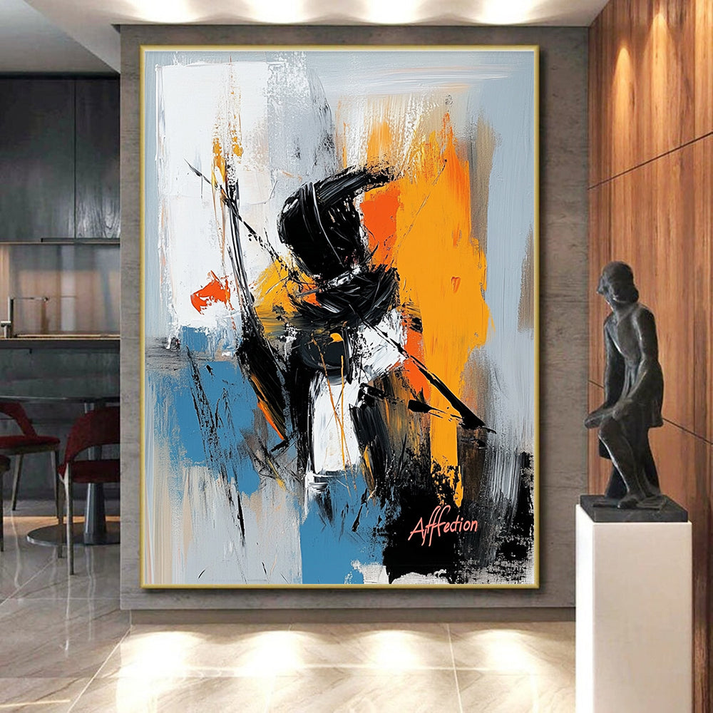 Abstract Affection Painting with Bold Strokes GER798