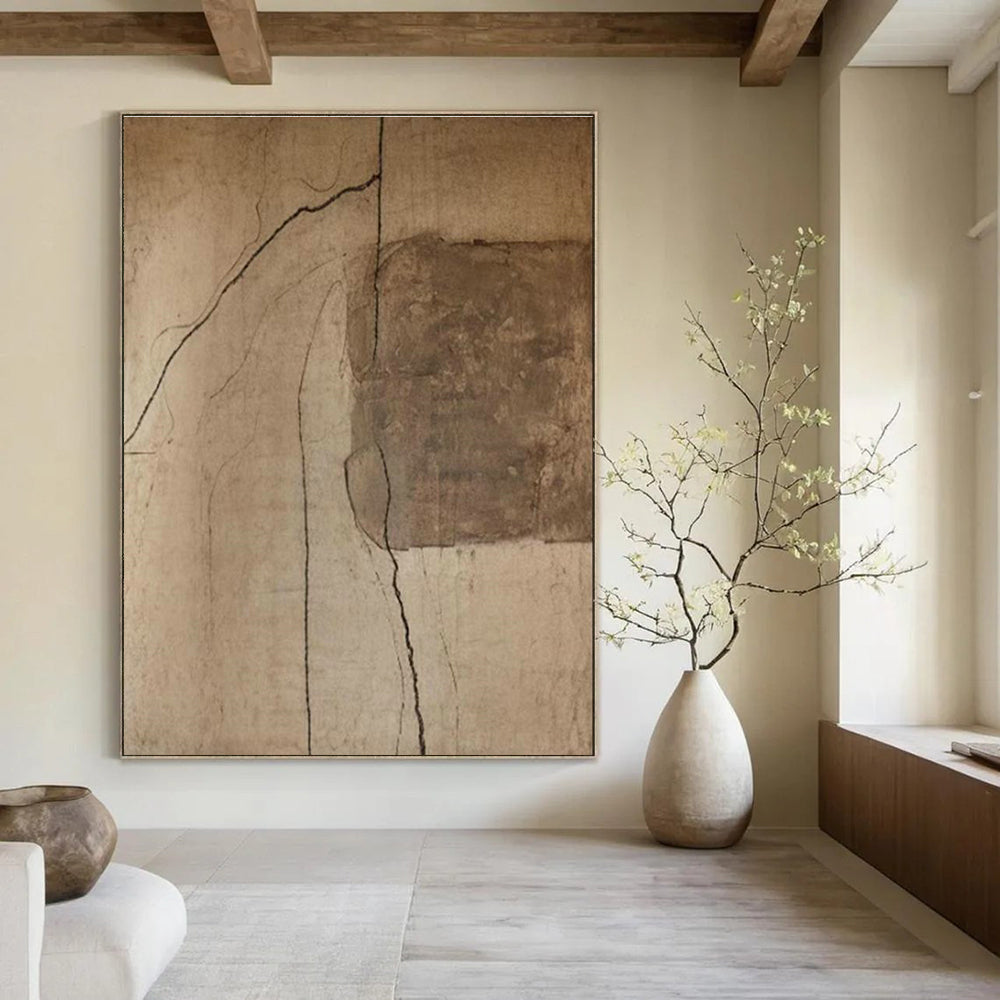 Custom Abstract Wall Decor for Living Room & Cottage Entryway DLZ2361