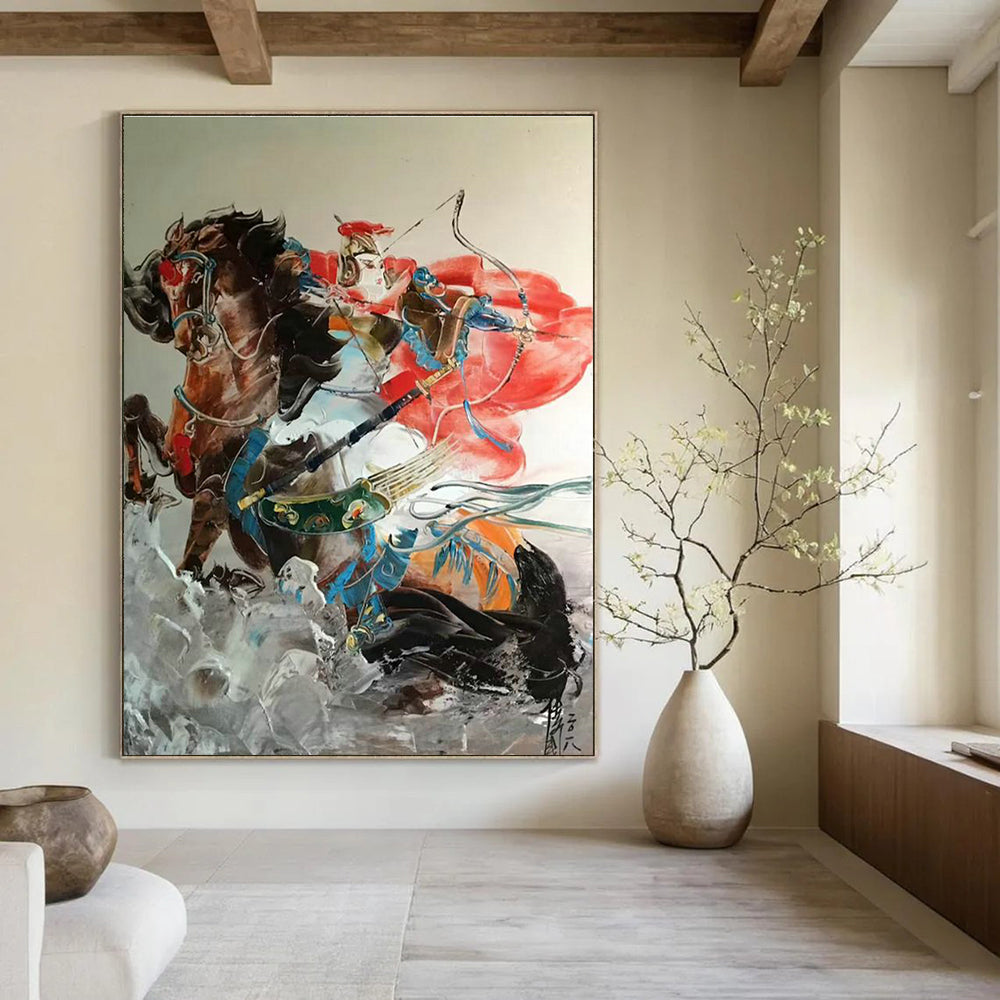Handmade Abstract Wall Art for Dining Room & Entryway DLZ2289