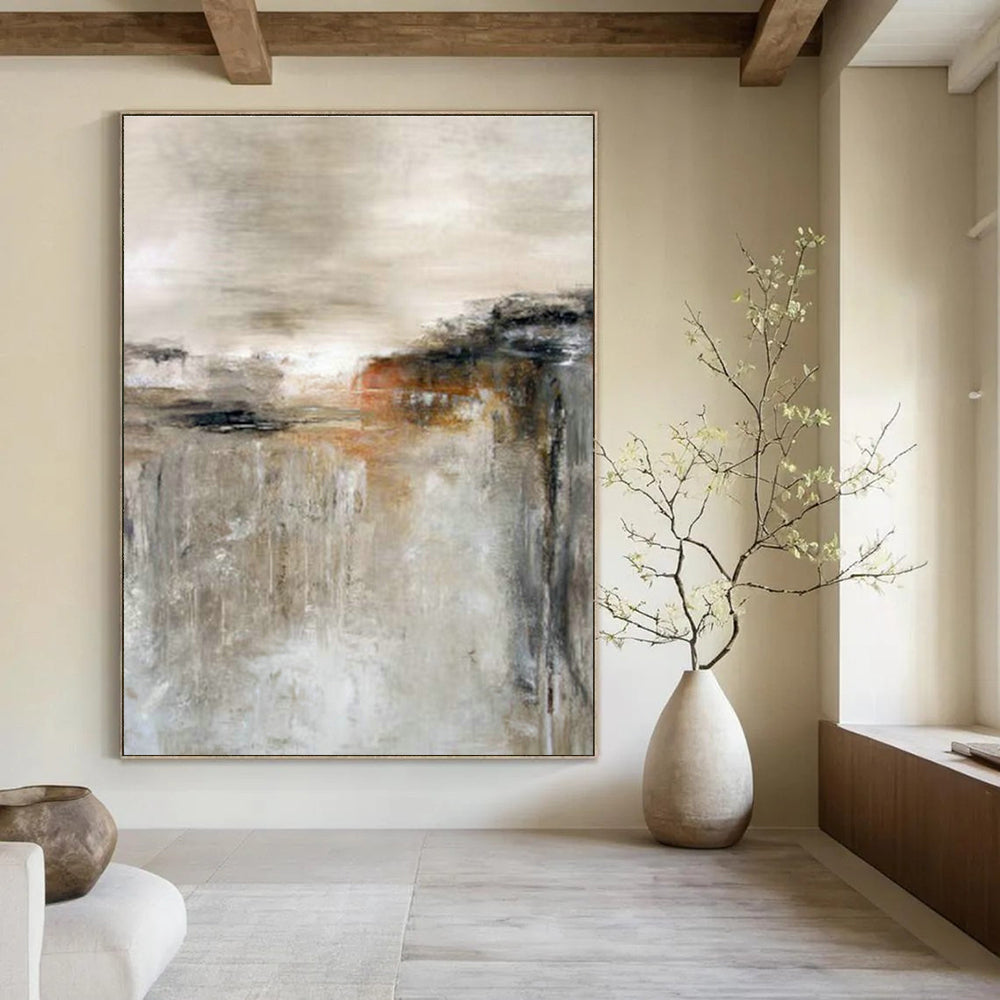 Oversized Hand Painted Abstract Art for Dining Room & Bedroom DLZ2032