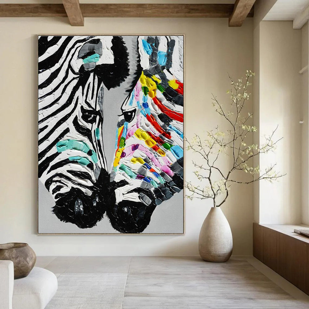 Gargantuan Custom-Tailored Hand Painted Abstract Art for Bedroom & Entryway DLZ2245