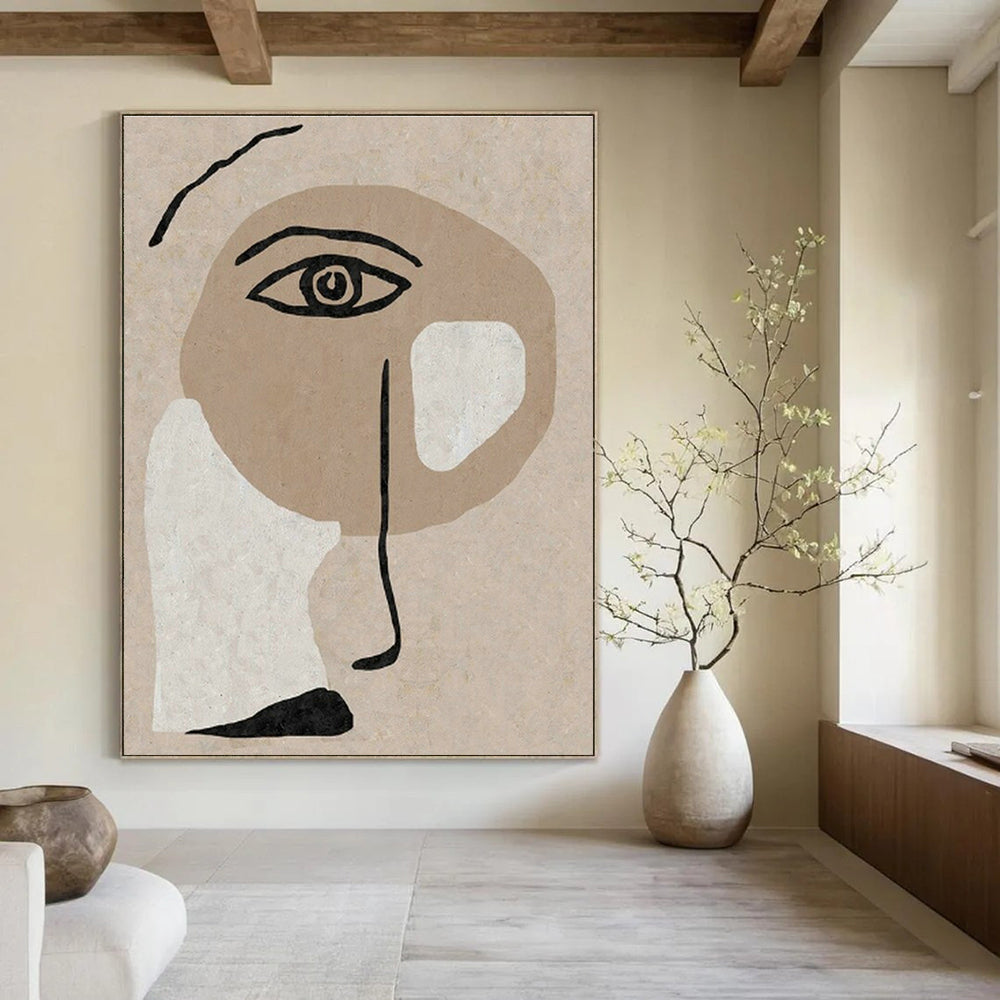 Extra - Large, Custom - Built Hand Painted Abstract Wall Decor for Office & Hallway DLZ2051