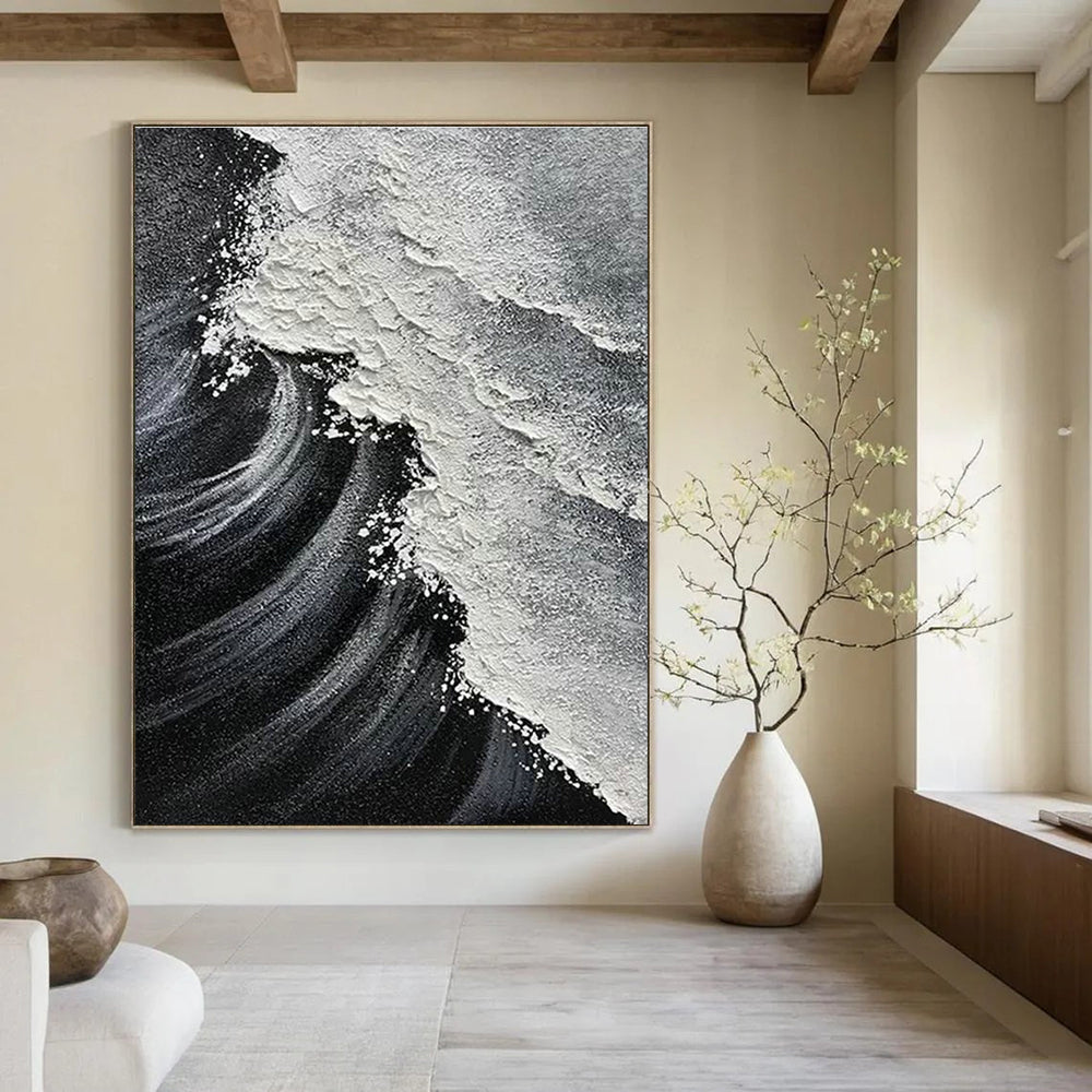 Custom Abstract Canvas Art for Entryway & Living Room DLZ2358