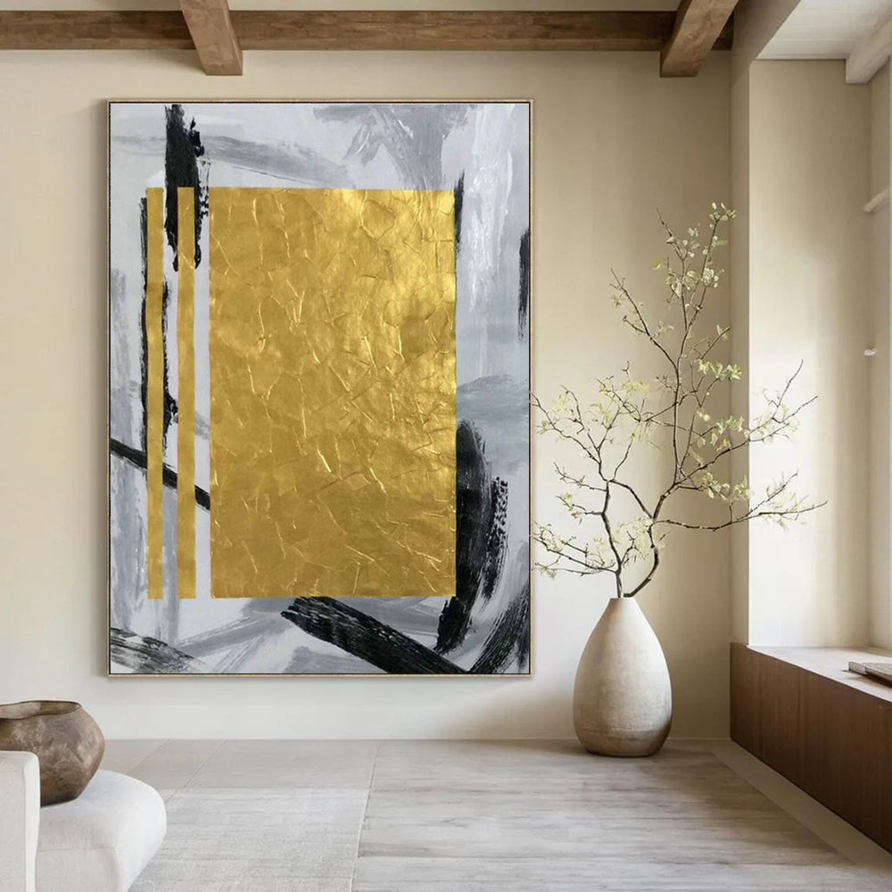 Tremendous, Time - Lapse Custom Hand - Painted Abstracts for Dining Room Intrigue DLZ0467