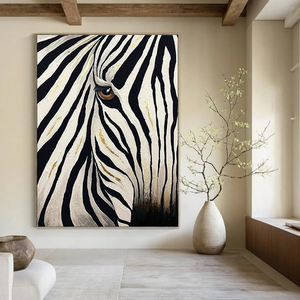 Handcrafted Abstract Wall Art Series with Temperature-Responsive Paint for Cottage Bedroom & Living Room DLZ1430