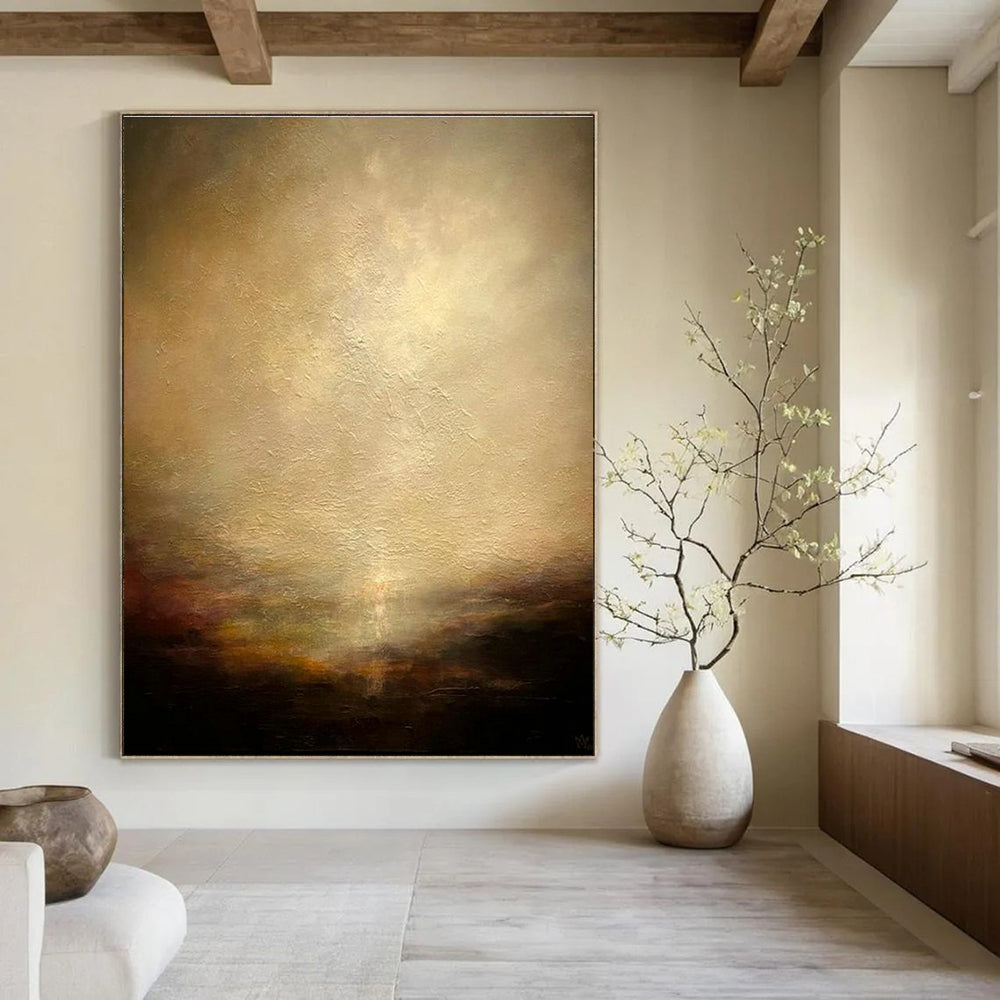 Vast Custom - Built Hand Painted Abstract Wall Art for Cottage & Bedroom DLZ2234