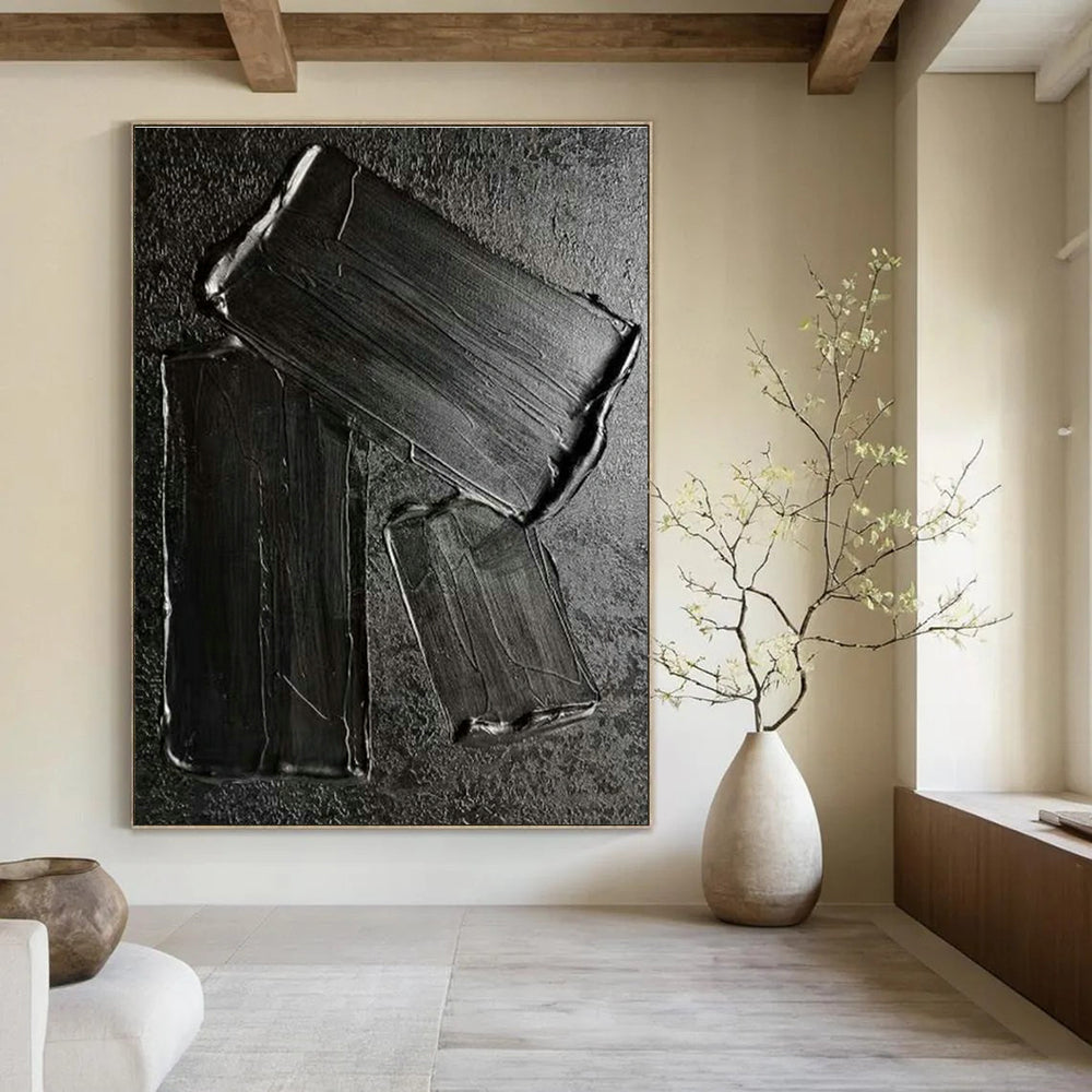 Grand Hand - Painted Abstract Wall Decor for Office & Living Room DLZ1340