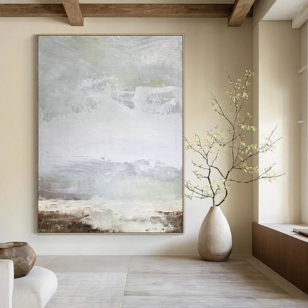 Extra - Big, Custom - Designed Hand Painted Abstract Artwork for Office & Dining Room DLZ2057