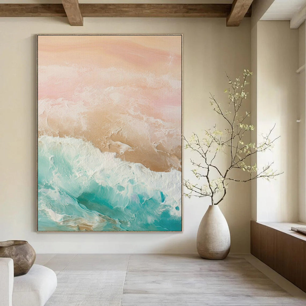 Hand-Crafted Abstract Decor for Living Room and Cottage Hallway DLZ1631