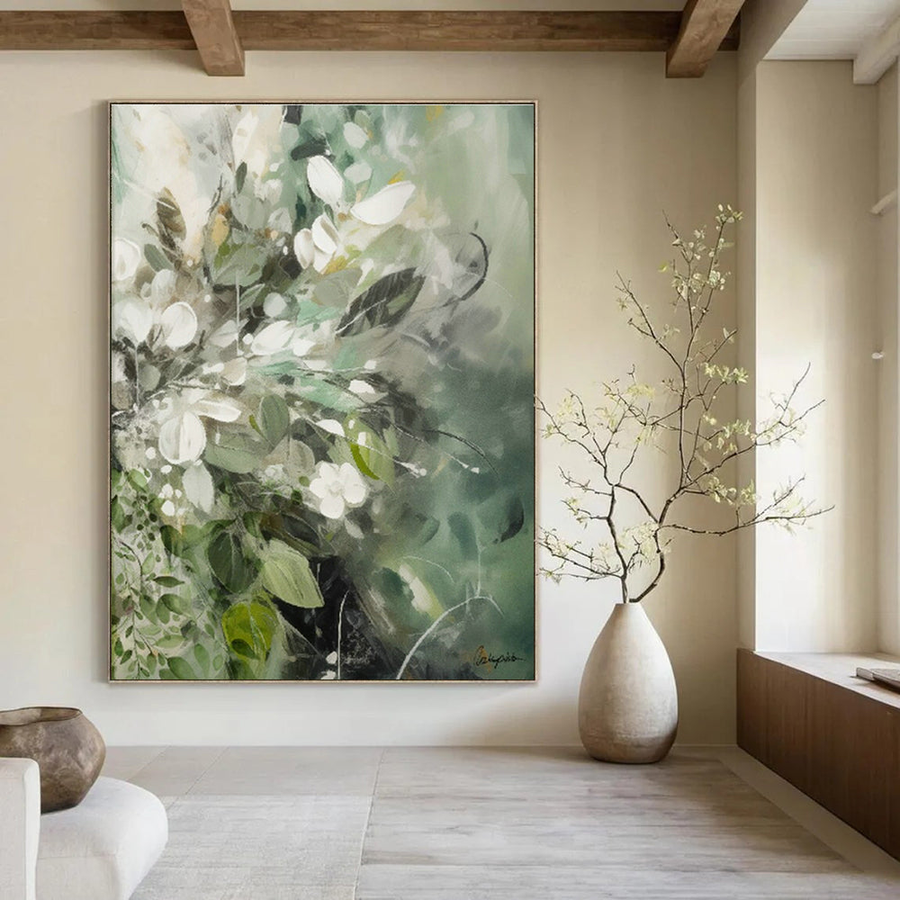 Immense - Sized Personalized Abstract Painting for Bedroom & Office DLZ1093