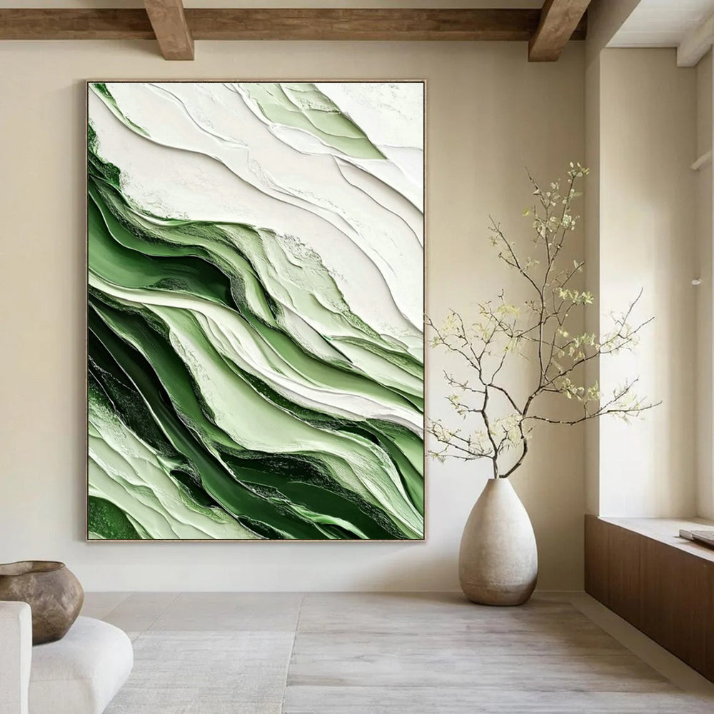 Titanic Hand - Painted Abstract Art for Bedroom Dressing Chambers & Office Executive Lounges DLZ0733