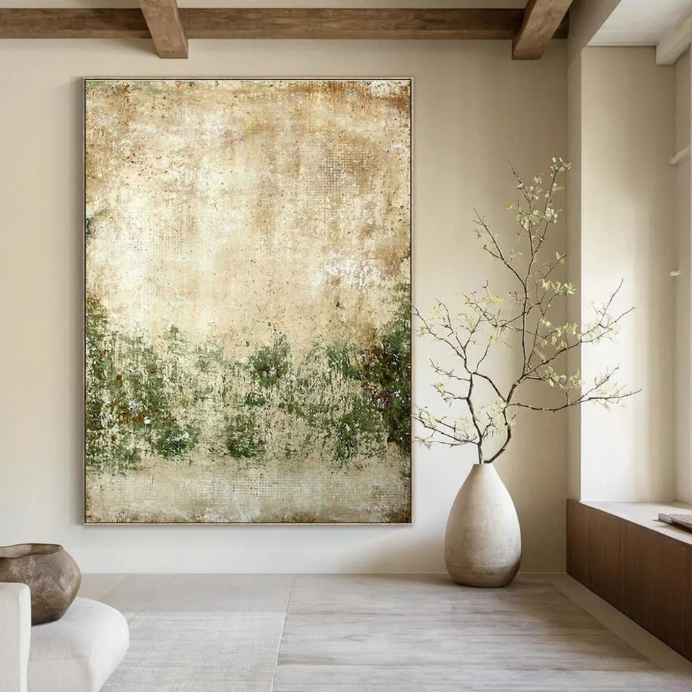 Colossal Custom-Sized Handmade Abstract Canvas for Dining Room & Hallway DLZ2179