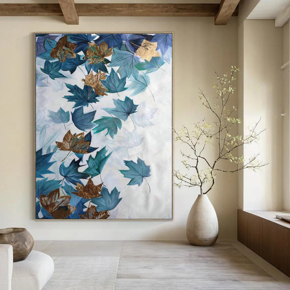 Custom Hand - Painted Abstract Murals for Bedroom and Hallway DLZ0774