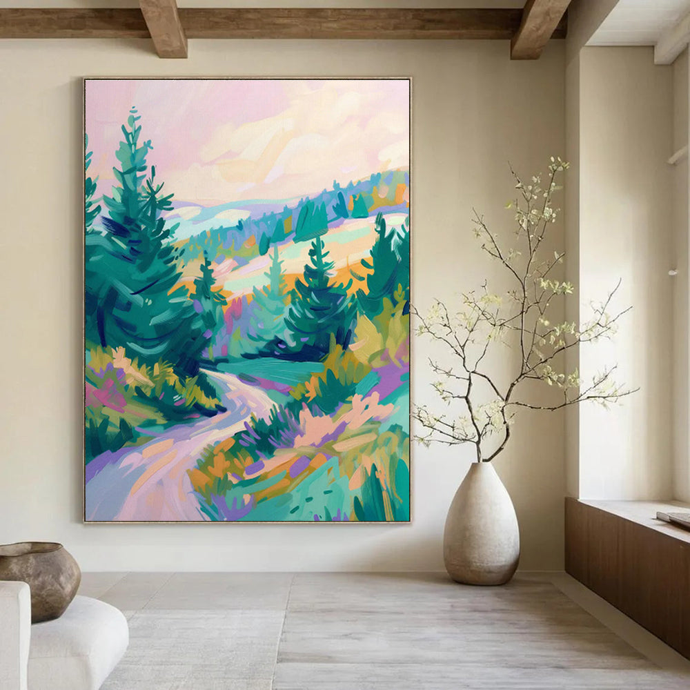 Custom Abstract Canvases for Office and Bedroom DLZ0654