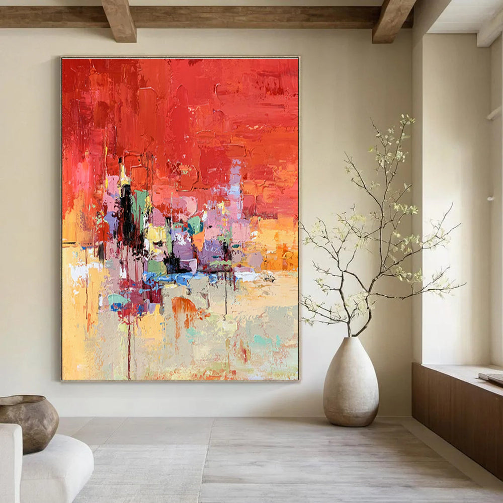 Stupendous, Scent - Infused Custom Abstract Paintings for Living Room Sensation DLZ0466