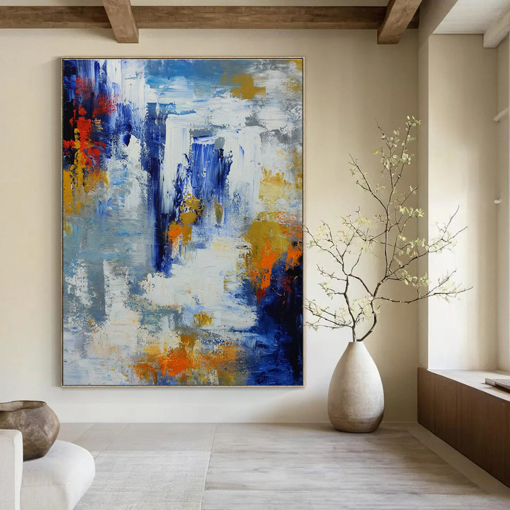 Handmade Grand Abstract Canvas for Bedroom & Living Room DLZ1345