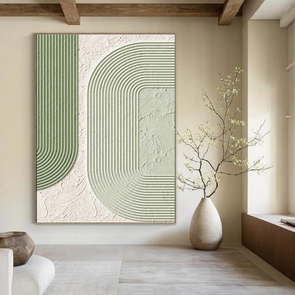 Extra-Gigantic Custom-Crafted Handmade Abstract Painting for Bedroom & Dining Room DLZ2193