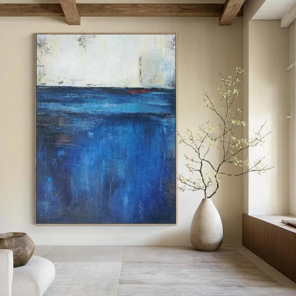 Stupendous Custom - Formulated Abstract Canvas for Hallway & Bedroom DLZ2267