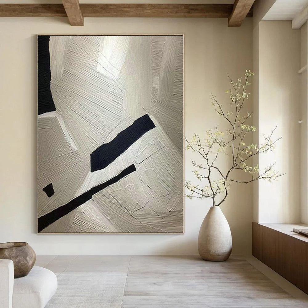 Mega - Sized Handmade Abstract Wall Art for Hallway & Living Room DLZ1248