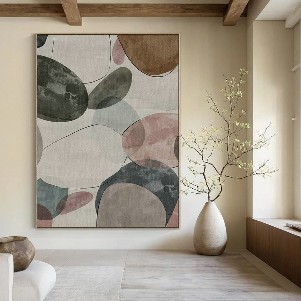 Immense - Proportioned Custom Abstract Canvases for Bedroom Peace DLZ0413