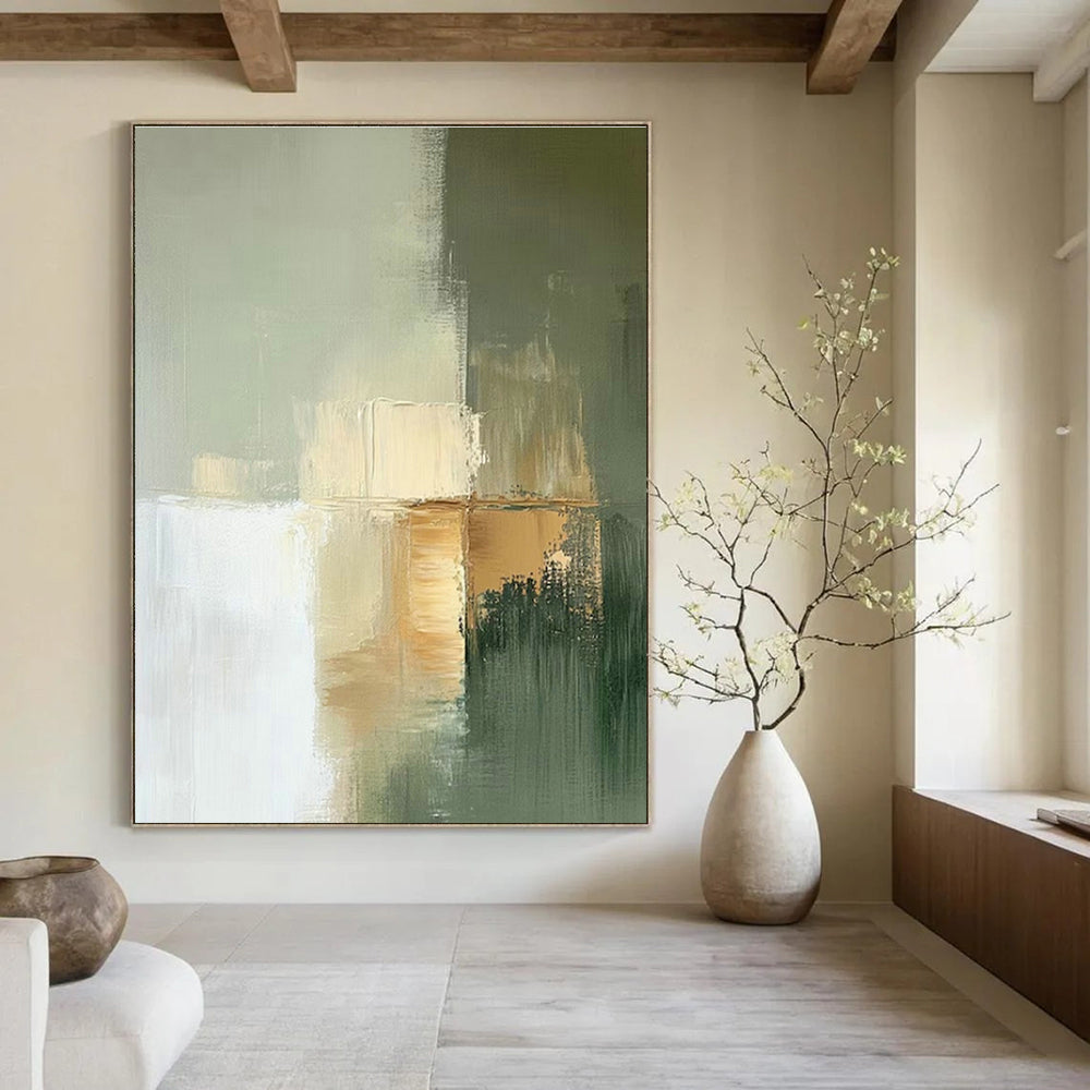 Original Hand-Painted Abstract Painting for Living Room & Cottage Hallway DLZ1650