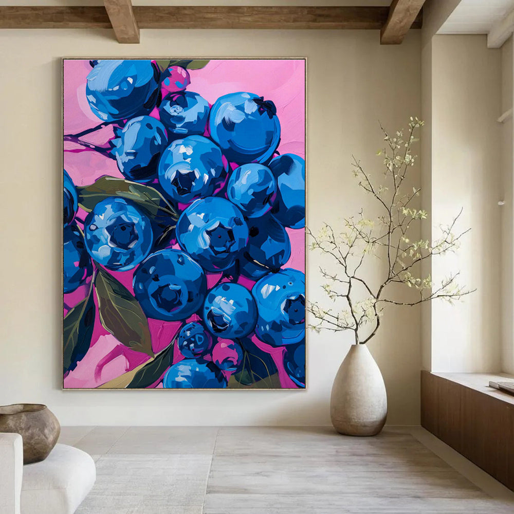 Hand - Painted Abstract Art for Living Room and Cottage Hallway DLZ0653