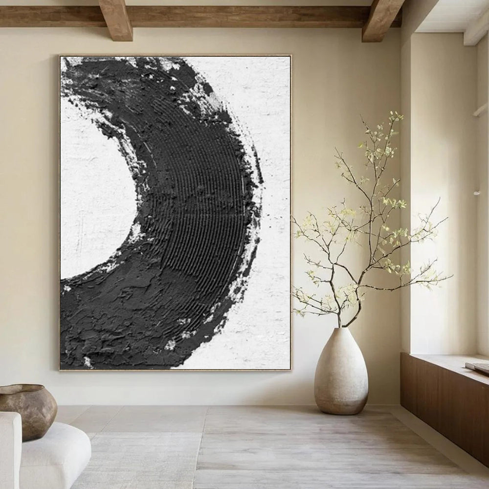 Custom Abstract Wall Decor for Dining Room Buffet & Entryway Console DLZ2375