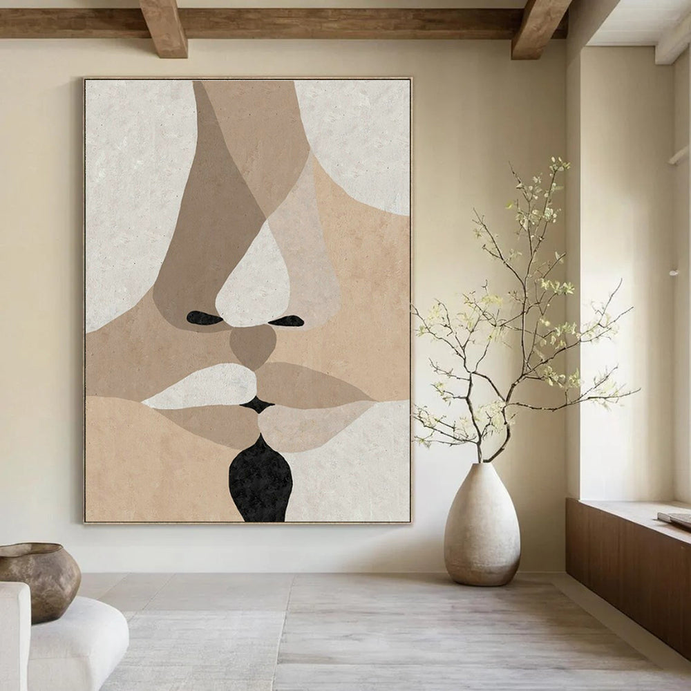 Enormous Bespoke Handmade Abstract Canvas for Office & Hallway DLZ2065