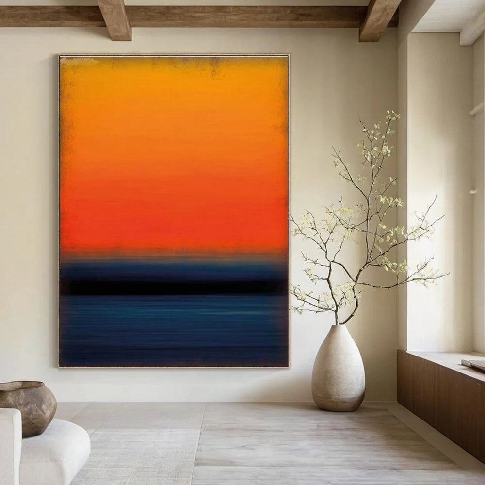 Custom Handmade Abstract Painting for Hallway & Entryway DLZ2303
