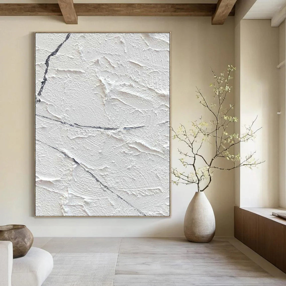 Handmade Abstract Artwork for Cottage Living Room & Hallway Landing DLZ2373
